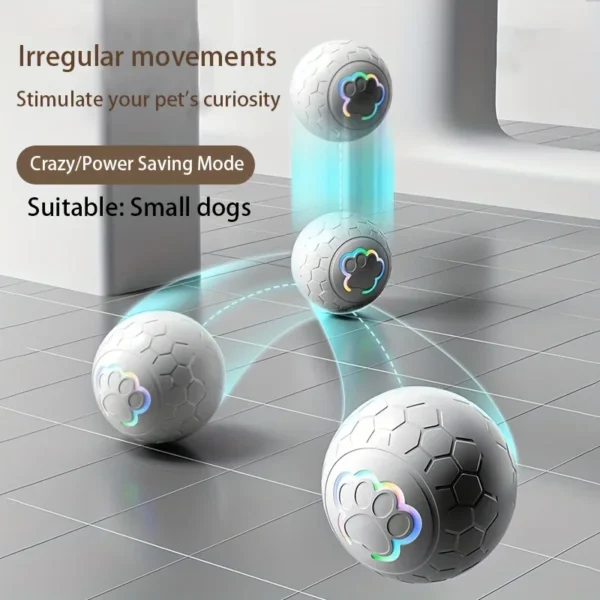 Rechargeable Smart Bouncing Pet Toy Ball