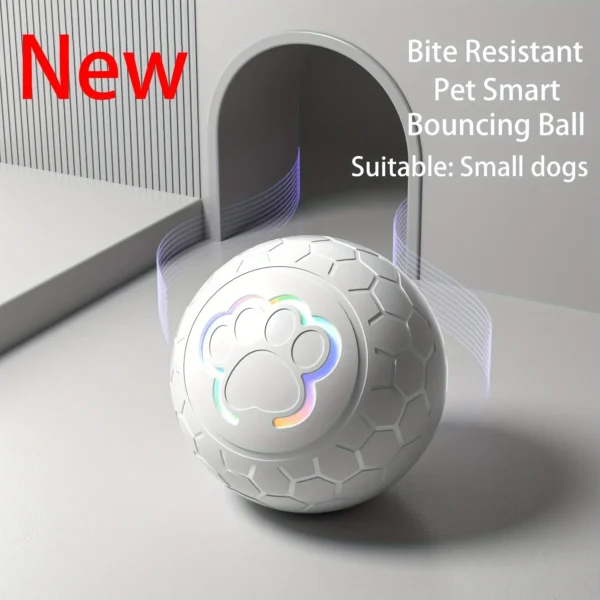 Rechargeable Smart Bouncing Pet Toy Ball